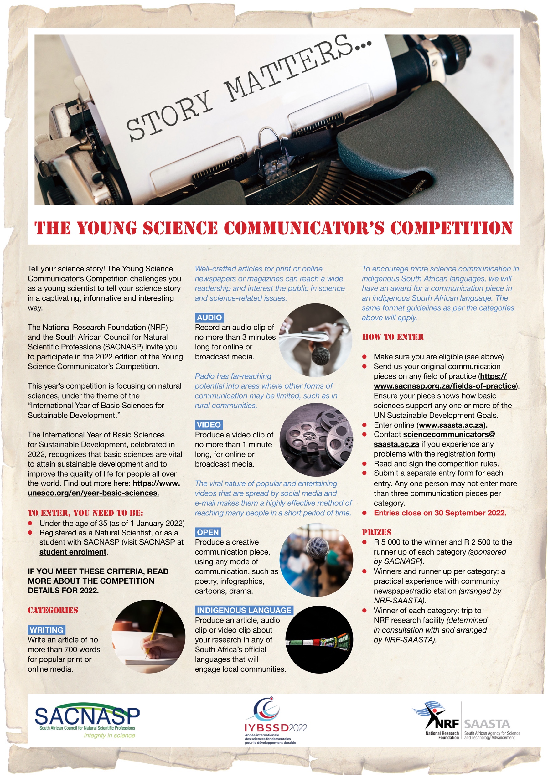 Young Science Communicator's Competition
