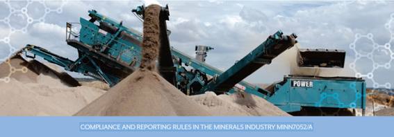 Compliance and Reporting Rules in the Minerals Industry (WITS Course)